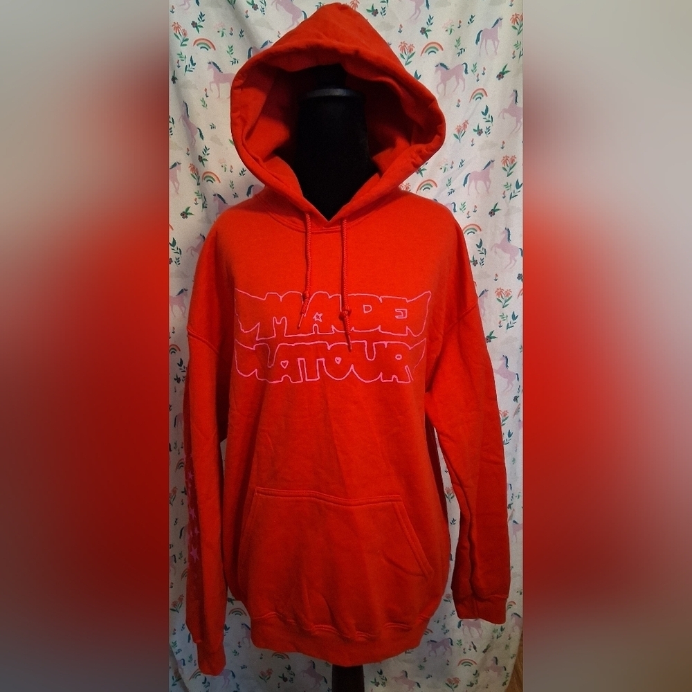NWOT RARE Maude Latour Twin Flame Bubble Tour Merch Hoodie SwesterTop SZ L
